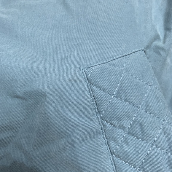 Lane Bryant Blue Winter Coat Parka Jacket Faux Fur - Picture 7 of 8